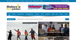 Desktop Screenshot of malaysiabackpackers.com